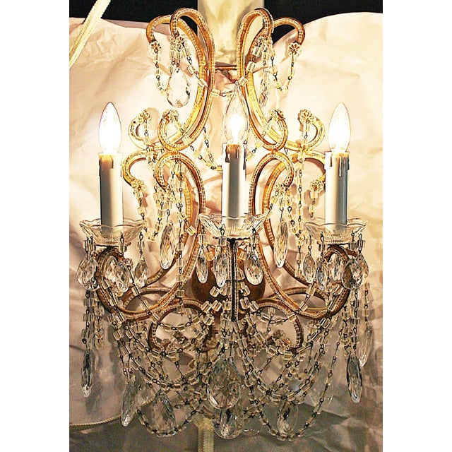 1970s Maria Teresa Italian Sconces, a Pair For Sale - Image 10 of 10