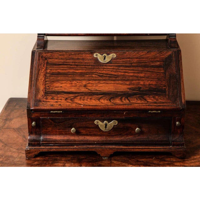 15th Century & Earlier George I Padouk Dressing Mirror For Sale - Image 5 of 10