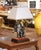 French 19th Century French Silvered Bronze Figural Sculpture Mounted as Table Lamp For Sale - Image 3 of 15