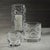 Contemporary Celeste Clear Glass Candle Holder, 4.25" x 4" For Sale - Image 3 of 4