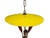Brown Sputnik 3-Arm Chandelier in the style of Stilnovo, 1950s For Sale - Image 8 of 11