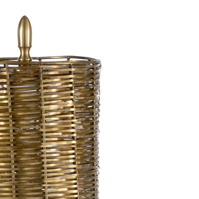 Contemporary Wildwood Milo Table Lamp - Brass For Sale - Image 3 of 4