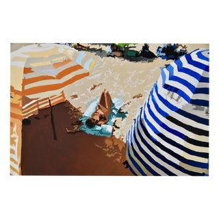 Carole Grandgirard, ON THE BEACH 2, 2022, Oil on Canvas For Sale