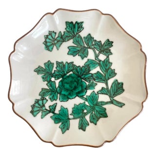 1970s Small Green Chinese Dish For Sale