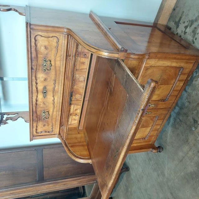 Louis Philippe Cylindrical Secretaire For Sale - Image 12 of 18