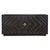 Chevron 4 Door Cabinet-New For Sale - Image 4 of 8
