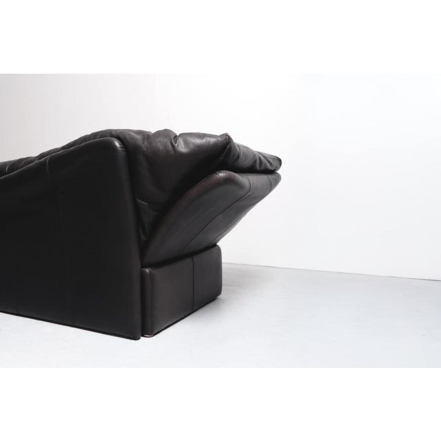 Mid-Century Modern Mid-Century Leather Sofa from Bruhl & Sippold, Germany, 1990s For Sale - Image 3 of 9