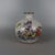 Chinese Vintage Chinese Crackle Glaze Famille Rose "Eight Immortals" Vase - 16cm For Sale - Image 3 of 7