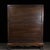 Vintage Rosewood Sliding Door Cabinet With Magpie & Plum Carving For Sale - Image 9 of 10