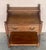 Wood 20th Century Pair of Solid Carved French Nightstands With Low Shelve and Crest For Sale - Image 7 of 11