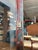 Burgundy Vintage Apothecary Medical Cabinet For Sale - Image 8 of 12