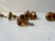 1960s Vintage Swedish Green and Amber Glass Knobs, 1960s, Set of 10 For Sale - Image 5 of 11
