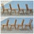 Midcentury Modern Russel Wright for Conant Ball Solid Birch Spindle Back Dining Chairs, Set of 4 For Sale - Image 9 of 17