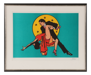 Petter Thoen, Tango for Two, 2017, Color Lithograph