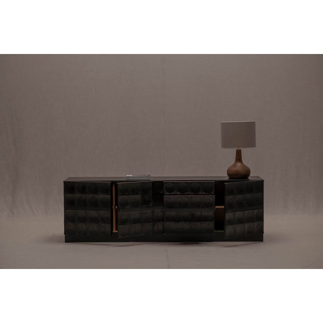 Brutalist Vintage Brutalist Sideboard by J. Batenburg, 1970s For Sale - Image 3 of 12