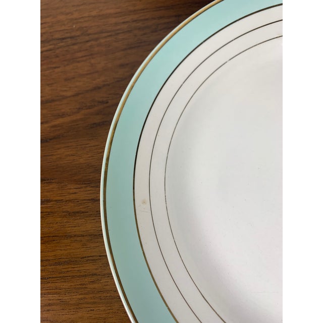 Ceramic Régence Flat Plates from Lunéville, Late 19th Century, Set of 8 For Sale - Image 7 of 11