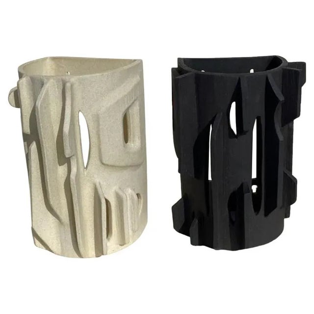 Ceramic Sconces by Olivia Cognet, Set of 2 For Sale - Image 7 of 7