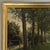 Wood Antique Belgian Oil on Canvas Painting “Cows Grazing” by Xavier Wurth (1869-1933) For Sale - Image 7 of 15