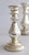 Mid 19th Century 19th Century French Silvered Mercury Candlesticks - A Pair For Sale - Image 5 of 10
