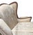 Vintage Southern Furniture Co. Louis XV Style Camelback Loveseat With Exposed Wood Frame For Sale - Image 4 of 9