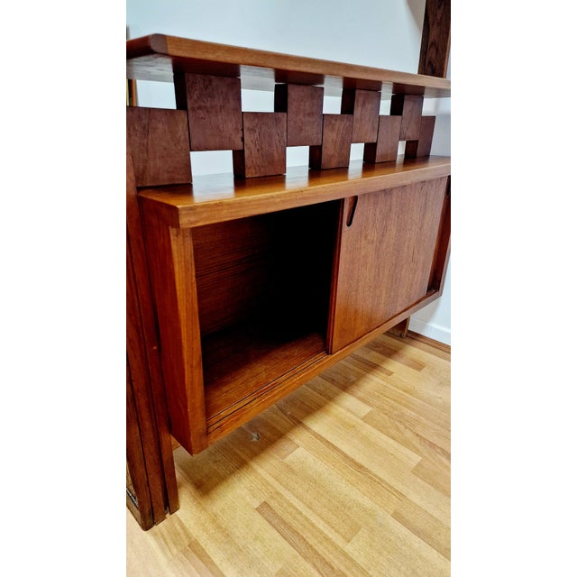 Entrance Divider in Teak, Italy, 1960s For Sale - Image 15 of 18