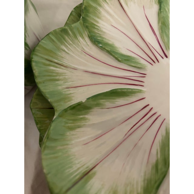 Early 20th Century Antique Lidded Cabbage Bowls and Saucers Set- Set of 5 For Sale - Image 5 of 5