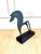 Mid-Century Modern Cast Iron Etruscan-Inspired Horse Sculpture For Sale In Chicago - Image 6 of 7