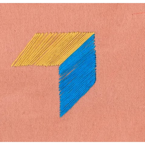 'Dusty Rose Bird’s Wings,' Fine Art Print by Emily Keating Snyder Print itself is 20 x 20 in. and framed in a light wood...