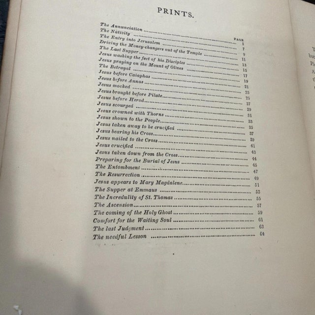 Folk Art John Allen, Humiliation & Exaltation of Our Redeemer 32 Durer Prints 1856 1st ED For Sale - Image 3 of 7