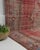 1970s 1970s Vintage Handmade Wool Cotton Red Area Rug For Sale - Image 5 of 12