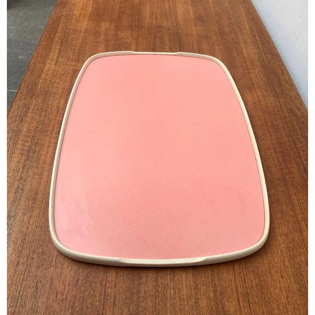 Mid-Century Plastic Blue & Pink Flip Tray, 1960s For Sale - Image 18 of 18