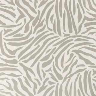 Free Spirit Designer Vicki Payne Gray Zebra African Animal Print Skin Fabric- 9.8 Yards For Sale