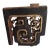 Asian Antique Carved Wood Fragment For Sale