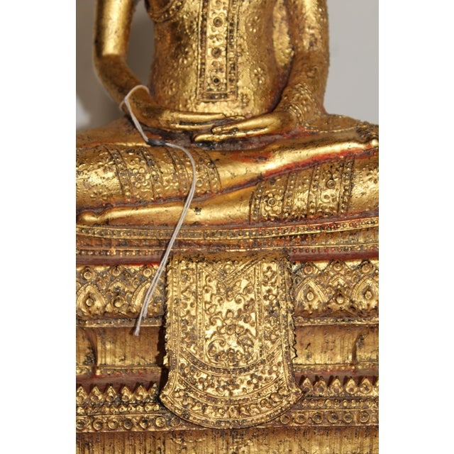 16th Century Thai Bronze Buddha For Sale - Image 9 of 10