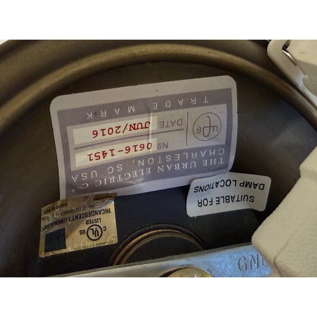 The Urban Electric Company Betty Hang Chandelier For Sale - Image 11 of 12