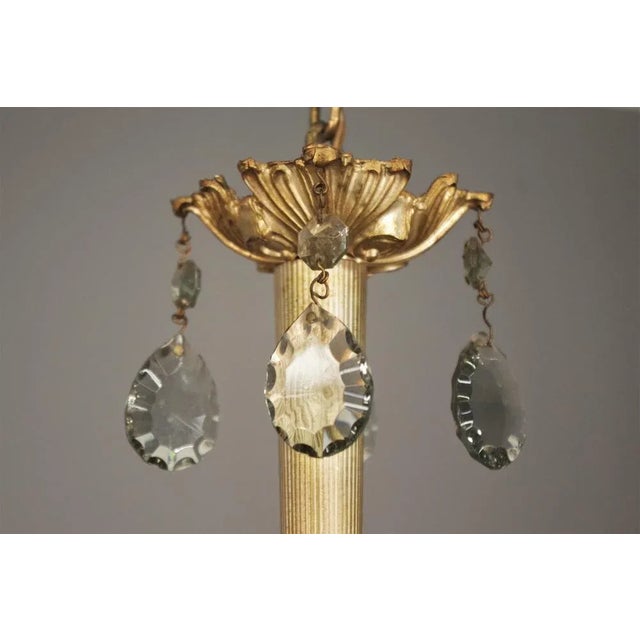 1950s Suspension Chandelier, 1950s For Sale - Image 5 of 13