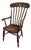 19th Century Elm High-Back Windsor Armchair, 1890s For Sale