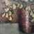 Wood Mid Century Modern Textured Painting of Floral Arrangement in Vase Artist Signed Framed For Sale - Image 7 of 12