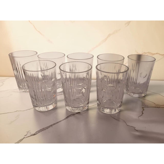 Crystal Cocktail Service Set by Sèvres, 1960s, Set of 9 For Sale - Image 4 of 16