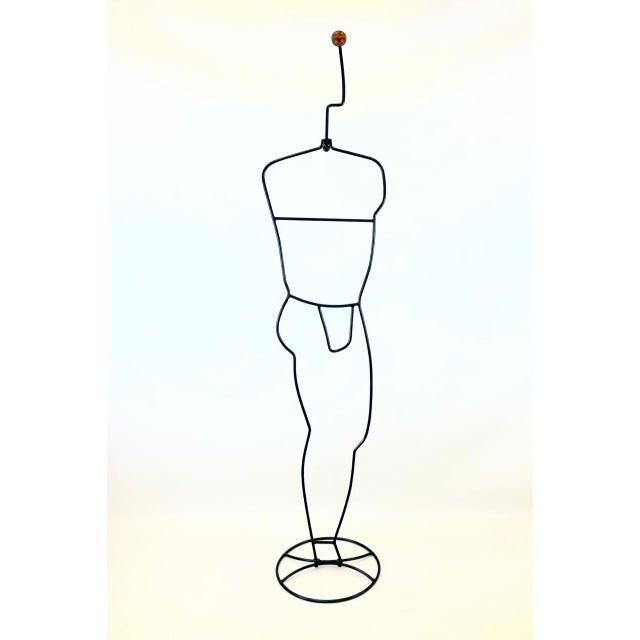 Vintage Häpen Mans Valet attributed to Ehlén Johansson for Ikea, 1988 For Sale - Image 6 of 6