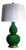 Rockford Emerald Double Gourd Lamp For Sale