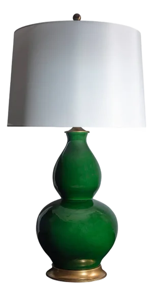 Rockford Emerald Double Gourd Lamp