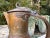 Antique 19th Century Large Hammered Copper Lidded Jug Pitcher Ewer For Sale - Image 4 of 12