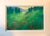 Green Kuno Vollet, German Contemporary Pastel Painting Radiant Landscape Field with Flowers Poppies, 2002 For Sale - Image 8 of 9