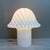 Zebra Glass Mushroom Table Lamp from Peill & Putzler, 1970s For Sale - Image 14 of 14