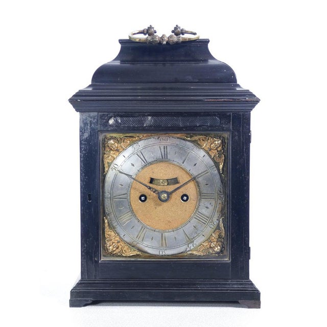 Antique Table Clock by Van Ceule Le Jeune, 1700 For Sale - Image 18 of 18