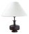 Scandinavian Brutalist Cast Iron Table Lamp, 1960s For Sale
