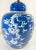 19th Century Chinese Chinoiserie Blue and White Prunus Ginger Jar Table Lamp For Sale - Image 4 of 12