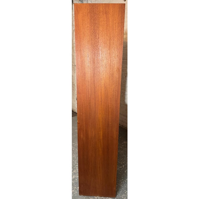 Mid 20th Century Mid 20th Century Danish Teak Wall Unit / Media Console For Sale - Image 5 of 13