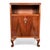 Art Deco Walnut Cabinet with Brass Handle, 1940s For Sale - Image 9 of 9
